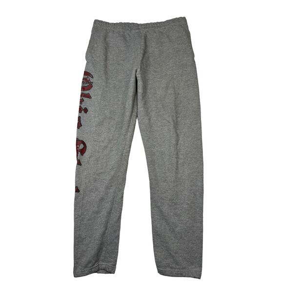 Vintage 90s Ohio State Olde English Jogger Sweatpants Gray Adult Medium - Picture 2 of 6